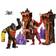 Playmates Toys MonsterVerse Godzilla x Kong, förpackning med 2 ledade figurer, 15 cm, Kong vs Skar King, för barn från 4 år, MN3042