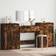 vidaXL 3276529 Smoked Oak Toiletbord 39x56.5cm 4stk
