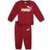 Puma Baby's Minicats ESS Crew Jogger Tracksuit - Crimson Red