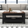 Lark Manor Weddel Basilico Matt Black/Dusty Walnut Coffee Table 34.8x34.8"