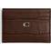 Coach Embossed Crocodile Essential Card Case - maple