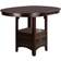 Benjara Counter Height Brown Bar Table 42x42"