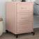vidaXL 846729 Pink Sengebord 39x36cm