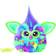 Hasbro Furby Glow in the Dark Galaxy Edition Plush