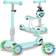 Ricokids 3-i-1 trehjulingsskoter för barn Buggy balanseringsskoter med myntsäte