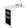 SoBuy Collapsible White Skrivebord 75x50cm