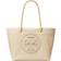 Tory Burch Ella Patent Chain ​​Tote - Oats