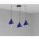 Faro Venice Blue Pendant Lamp