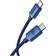 Baseus Crystal Shine 100W USB C - USB C M-M Blue 2m