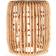 Ib Laursen Sol Rattan Beige/Brown Skammel 45cm