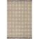 Nuloom Britta Textured Diamond Tassel Black, Beige 72x108"