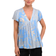 CULTURE Cuisla Blouse - Blue Leaf