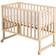 Roba Bedside Crib Safe Asleep 3 in 1 Sternenzauber Co-Sleeper Cot & Bench Including Accessories 19.5x35.4"