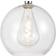 Innovations Lighting Athens White/Polished Chrome/Clear Ceiling Flush Light 12"