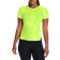 Under Armour Women's Launch Elite Printed Short Sleeve Shirt - Neon Yellow