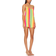 Show Me Your Mumu Rascal Romper - Neon Vacay Stripe