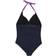 Regatta Women's Flavia II Swimsuit - Navy Radiant Orchid