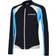 Airtracks Men's Cycling Jersey Long Sleeve Pro T - Black/Blue