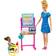 Barbie Teacher Playset with Blonde Doll Small Doll & Accessories Like Flip Board Desk & More HCN19