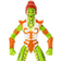 Mattel Masters of The Universe Origins Snake Teela 14cm