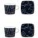 Marimekko Piirto Unikko Mugg 20cl 4st