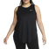 Nike Women's Dri-FIT Tank (Plus Size) - Black/White