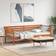 vidaXL Solid Pine Soffa 219.5cm