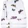 Sweet Home Collection Butterflies Wrinkle Resistant Sheet Set 66x96"