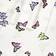 Sweet Home Collection Butterflies Wrinkle Resistant Sheet Set 66x96"