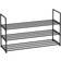 Songmics 3-Tier Black Skoställ 30x55cm