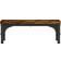 vidaXL Screen Smoked Oak TV Bench 37x14cm