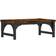 vidaXL Screen Smoked Oak TV Bench 37x14cm