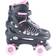 SpinOut Roller Skates Side By Side Pink/Black