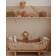 Little Lights Monkey Lamp Jungle Brown Nattlampa