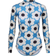 Regatta Orla Kiely Long Sleeve Swimsuit - Blue Sixties Daisy