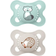 Mam Original Natural Rubber Pacifier 0-6m Neutral 2-pack