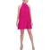 Eliza J Sequin Appliqué Shift Dress - Hot Pink