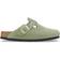 Birkenstock Boston Soft Footbed Suede Leather - Green Tea