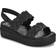 Crocs Brooklyn Woven Low Wedge - Black