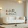 Homary Aurora White Sofa 201cm 3 Seater