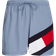 Tommy Hilfiger Flag Mid Length Drawstring Slim Swim Shorts - Blue Coal