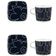 Marimekko Piirto Unikko Taza 20cl 4pcs