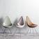 Fritz Hansen 3110 The Drop White/Chrome Plated Steel Køkkenstol 88.5cm