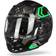 Scorpion EXO-491 Spin Sort/Grøn Herre, Dame