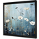 Design Art Wildflowers Wander Meadows V Black Framed Art 24x24"