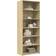 vidaXL Highboard Sonoma Oak Bücherregal 185cm