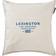 Lexington Logo Housse de coussin Blanc, Bleu (50x50cm)