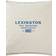 Lexington Logo Copricuscino Bianco, Blu (50x50cm)