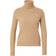 Polo Ralph Lauren Woolcashmere Cable Turtleneck Sweater Dam Stickade Tröjor Från Magasin Collection Camel Melange