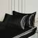 Shein pc Silk Pillow Case Black (74x48cm)